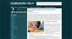 Desktop Screenshot of homework-help.net